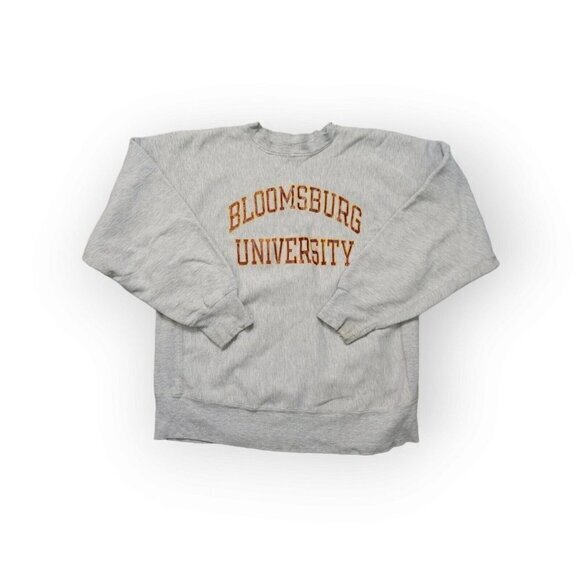 Vintage Champion Reverse Weave Warmup Bloomsburg‎ University Sweatshirt Mens XL - Picture 1 of 10